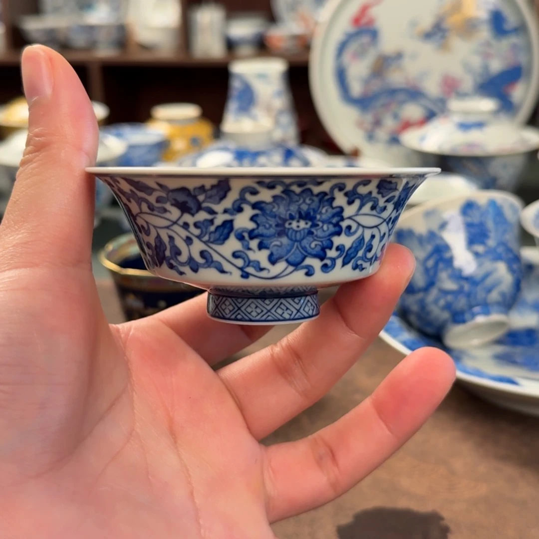 纯手工手绘陶瓷茶具