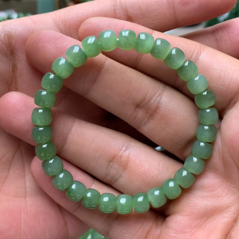 【闪购商品】手链未镶嵌和田玉（碧玉）