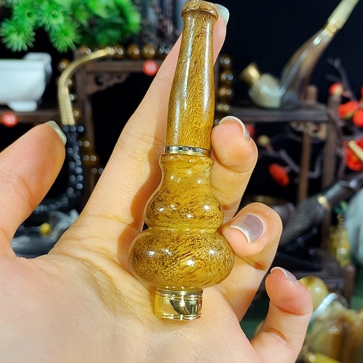 高端定制金丝楠烟嘴