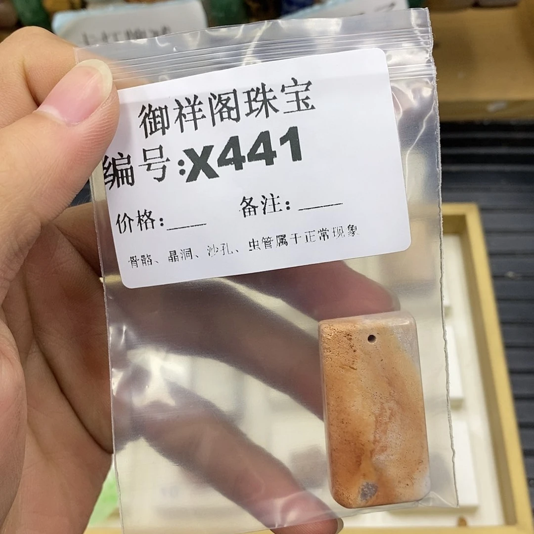 硅化珊瑚（珊瑚玉）未镶嵌颈饰M**S