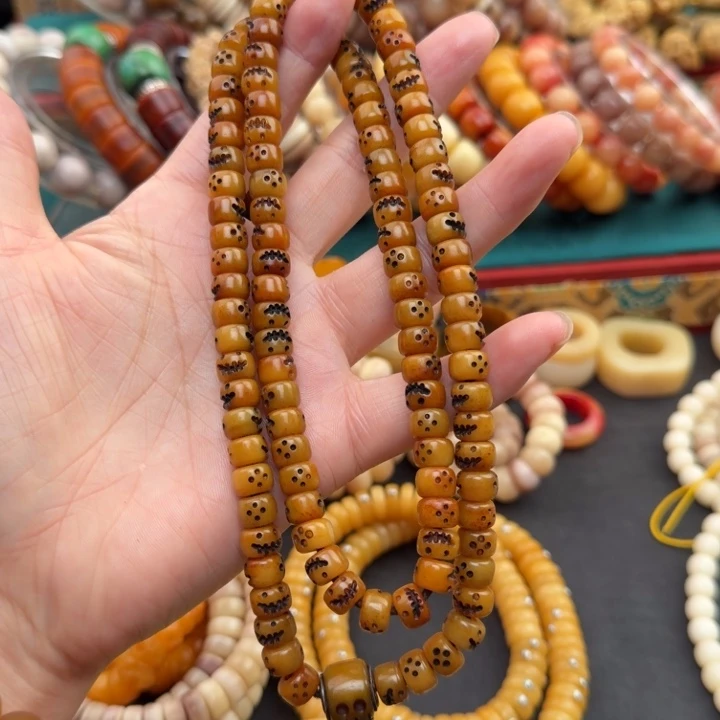 牛骨手串/手链8尺寸阿呆长串
