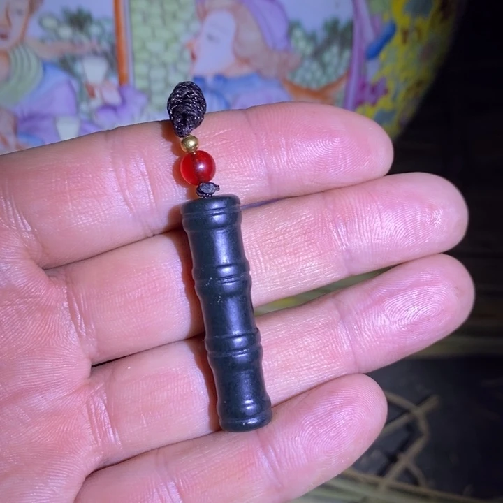 用***4和田玉（青玉）未镶嵌车挂