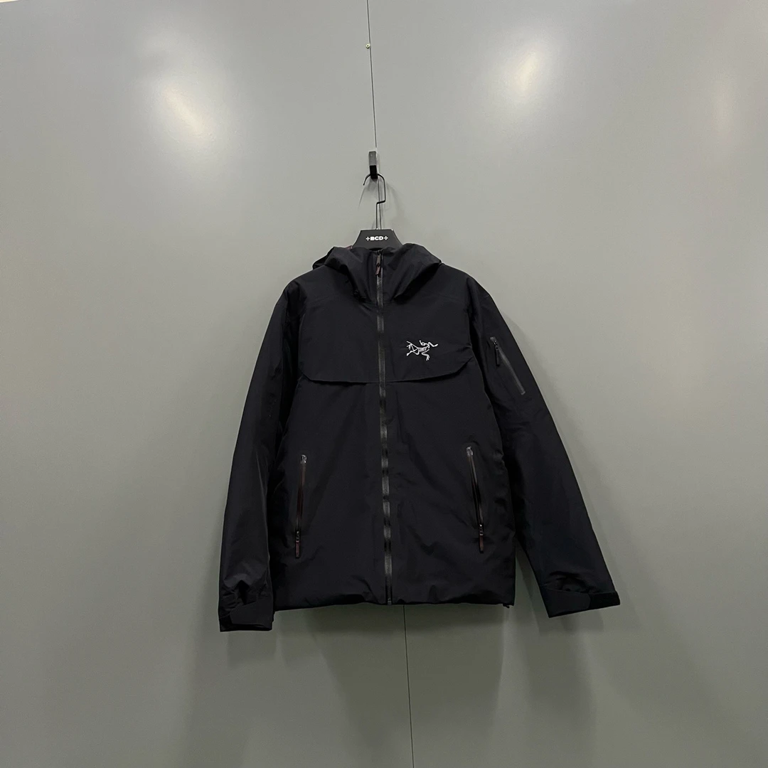 99新 ARC'TERYX/始祖鸟 （ll）刺绣连帽冲锋衣 L码/98新017529