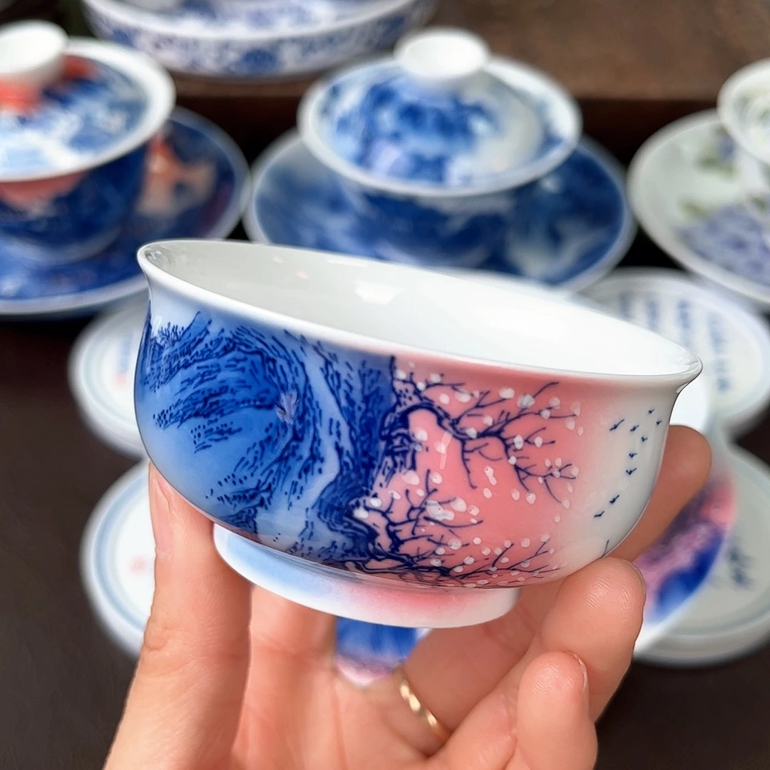 手绘高温瓷器瓷器