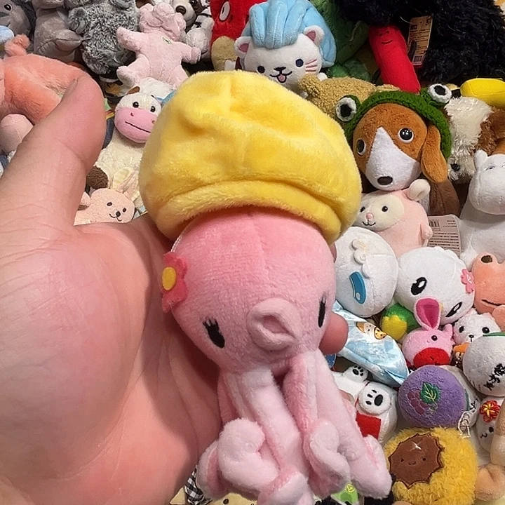 毛绒章鱼玩偶个哈哈