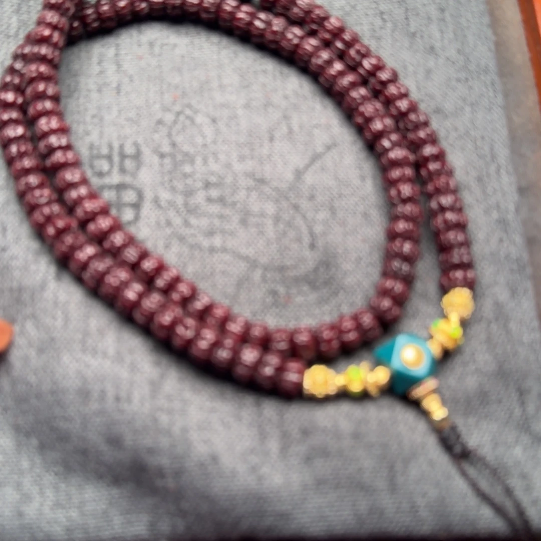 明***吊坠金刚菩提黑金