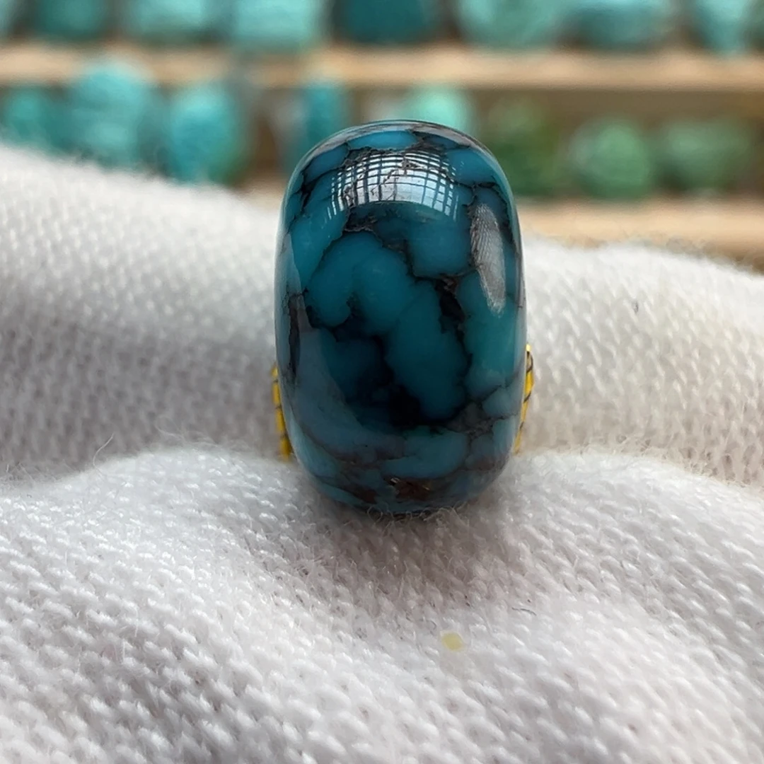 绿松石未镶嵌配饰8.8×5.3