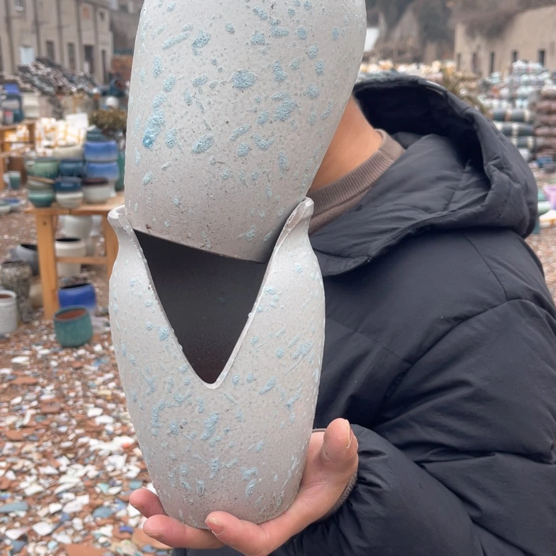 红陶养养花盆0215-1087