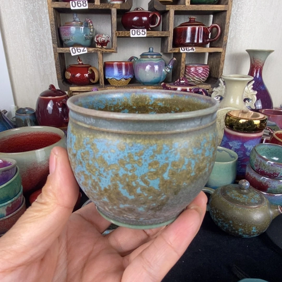 兵***者中国神后钧瓷茶具