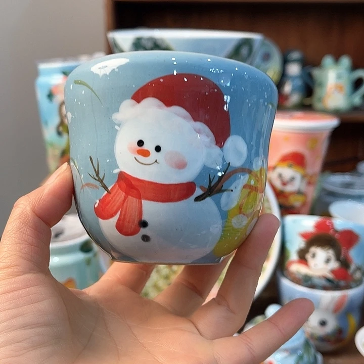 陶景德镇釉下手绘陶瓷