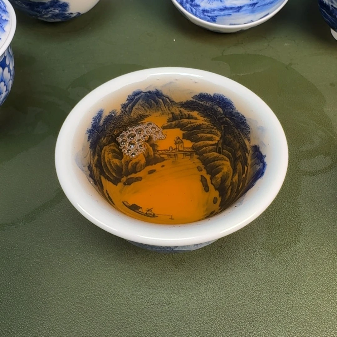 陶景德镇纯手绘茶具圆圆212