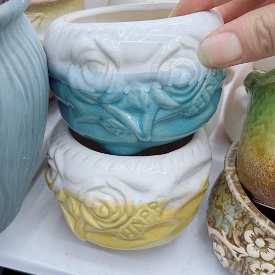 多肉绿植陶瓷花盆