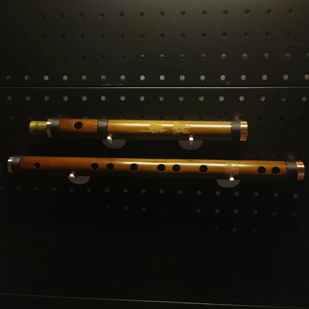 麒麟阁笛箫 王溪亲调F调大漆竹笛 演奏考级初学推荐 苦竹两节单插