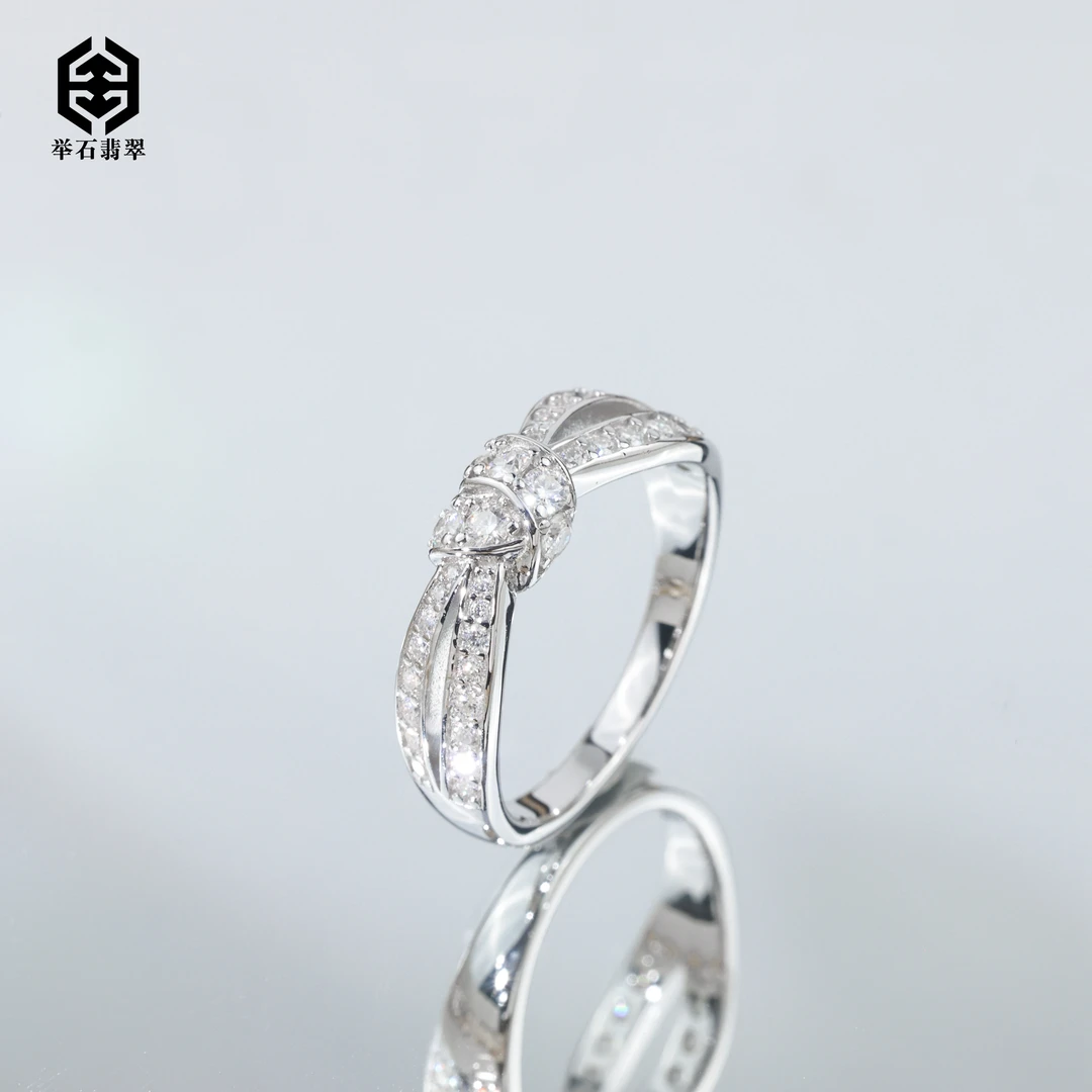 925银莫桑石银制品 TH0910-9819-22莫桑钻戒指（自选/多样性发一）M