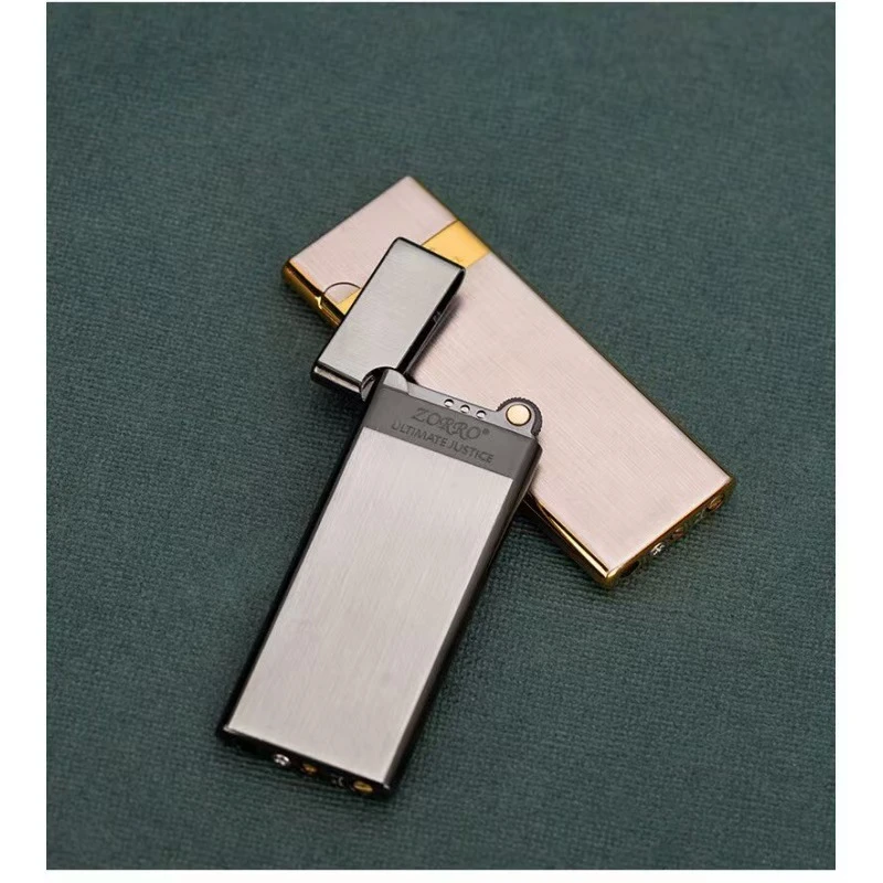 ZORRO Z636-003黑冰拉丝超薄砂轮打火机