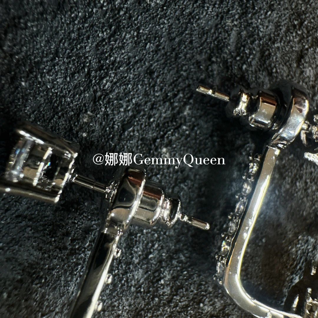 铜合金合成锆石耳饰 娜娜GemmyQueen耳环GQ10218