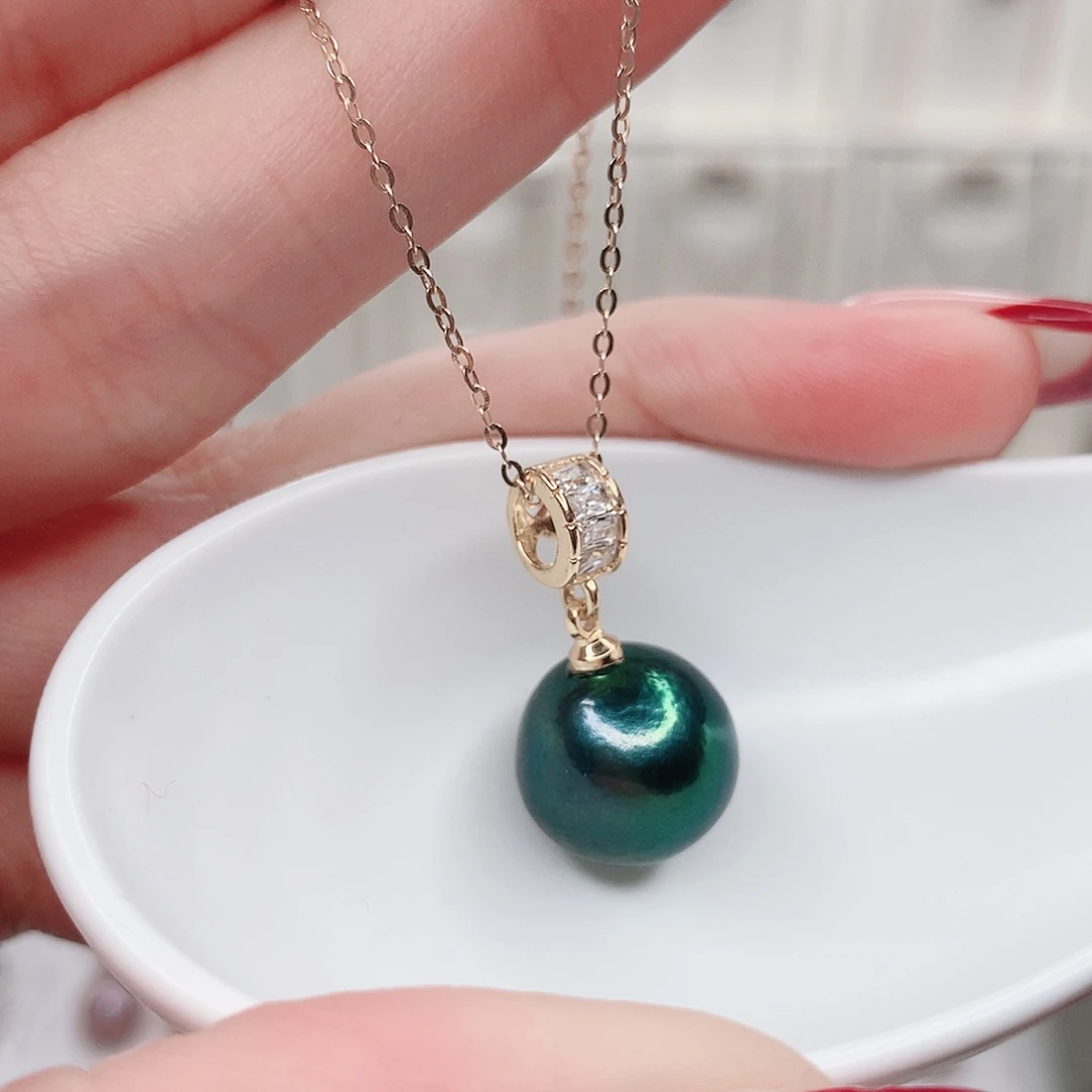 淡水珍珠吊坠(赠链)合金