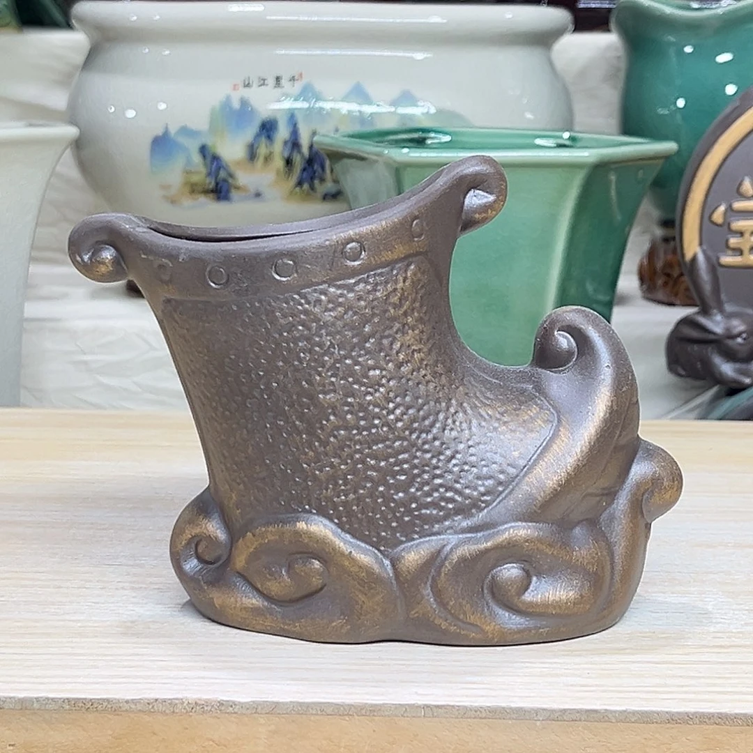 陶瓷绿植多肉微瑕花盆