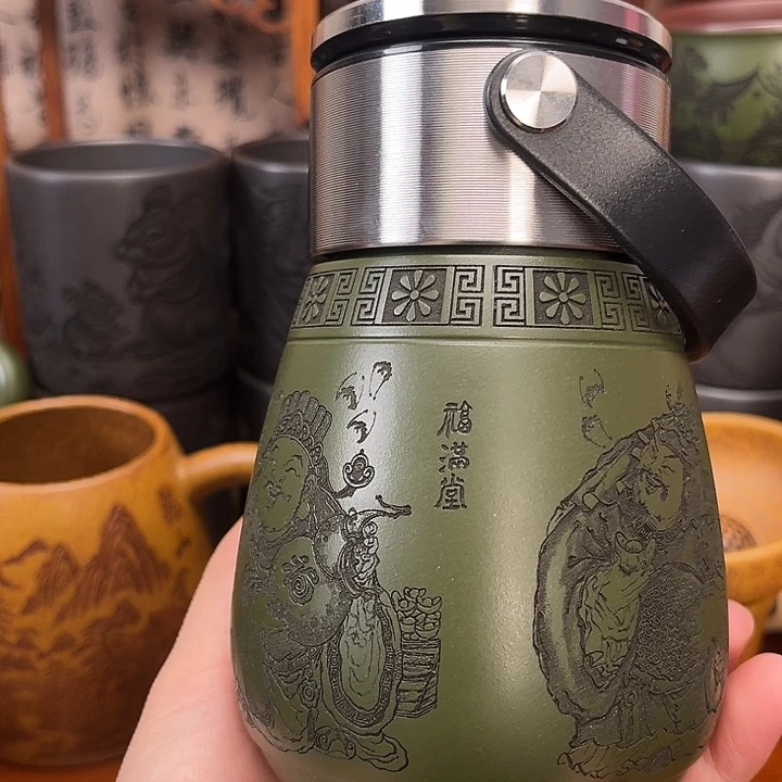 茶杯紫砂宜兴紫砂茶具正品