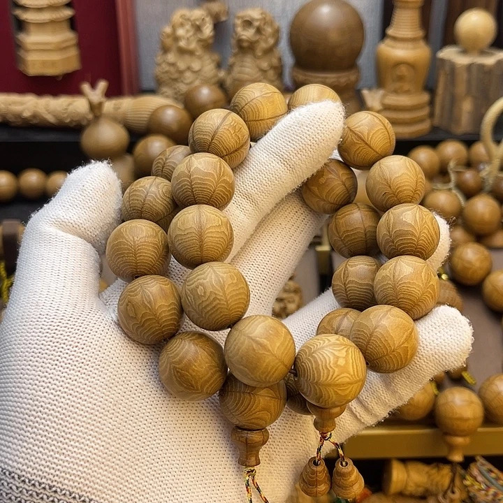 用***9木质非金属六道木手串1.8