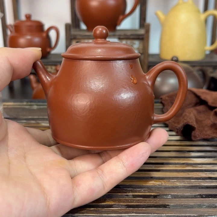 紫砂茶壶原矿紫砂手工制作