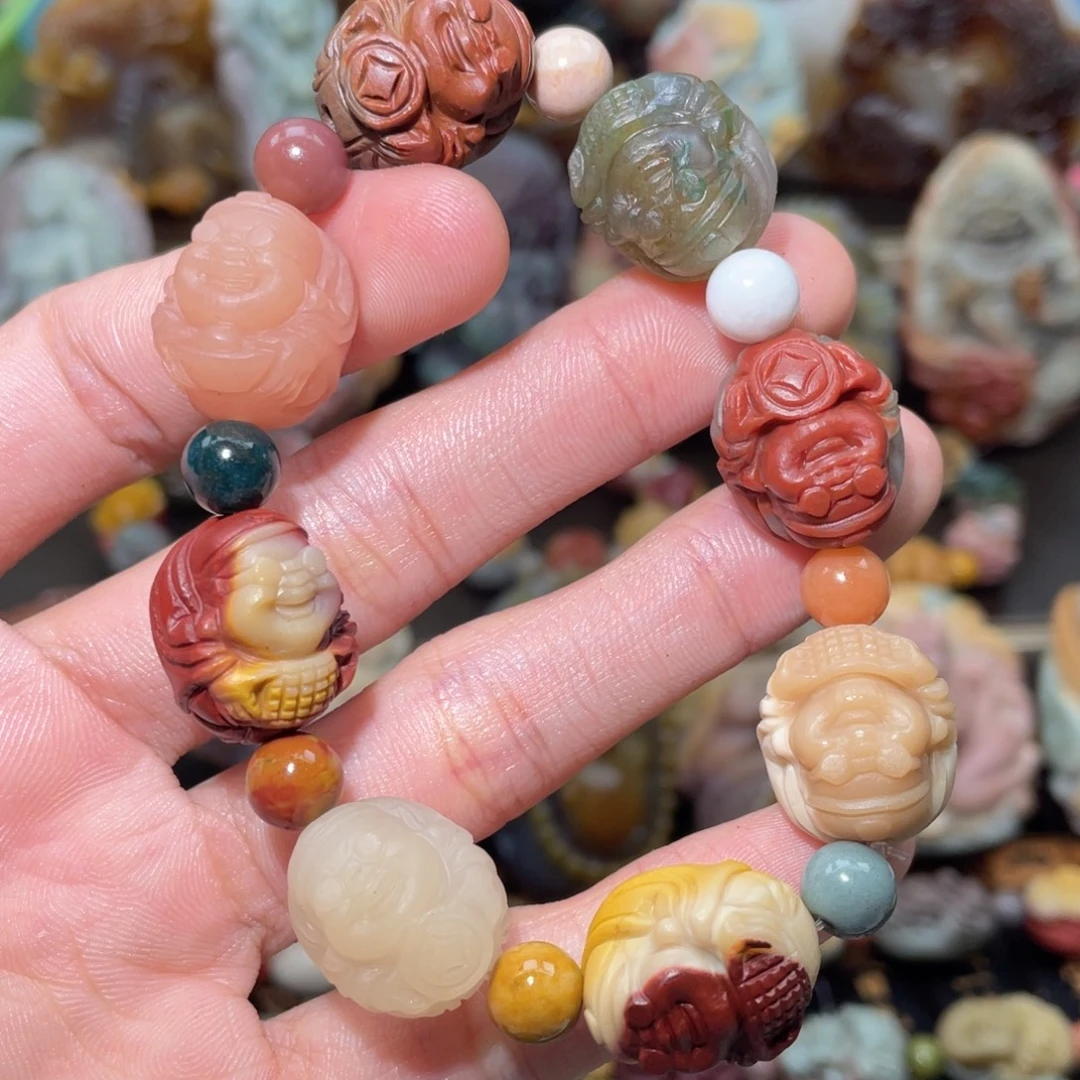 石英质玉未镶嵌手串