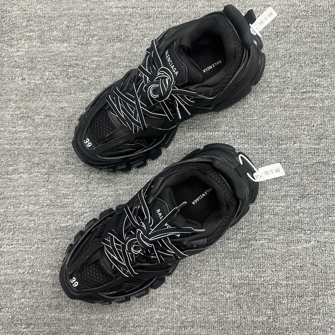 99新 Balenciaga/巴黎世家 39 巴黎世家track 老爹鞋黑色