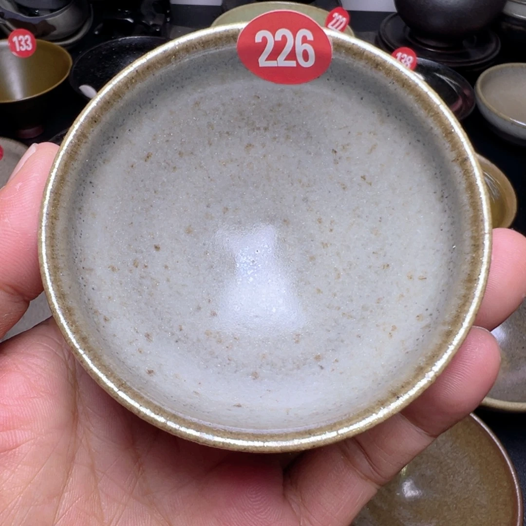 茶盏叶明龙窑柴烧茶盏