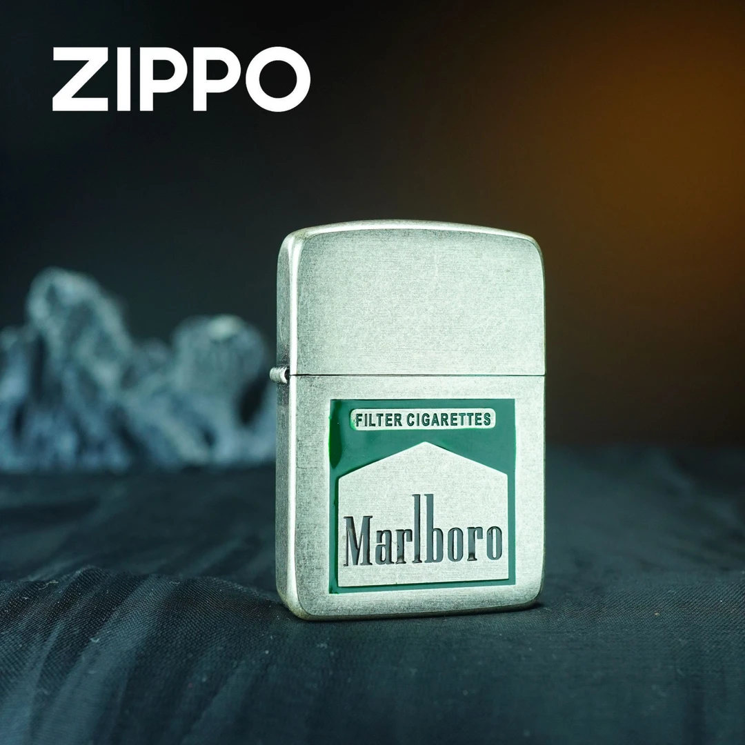 ZIPPO 打火机正品 1941古银绿顶万宝路DY9913GY 0260【大白专属】