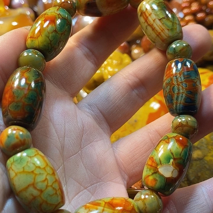 我***一玛瑙/玉髓未镶嵌手链