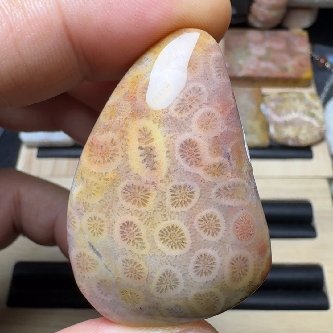 硅化玉未镶嵌纯天然色有机玉石保真色