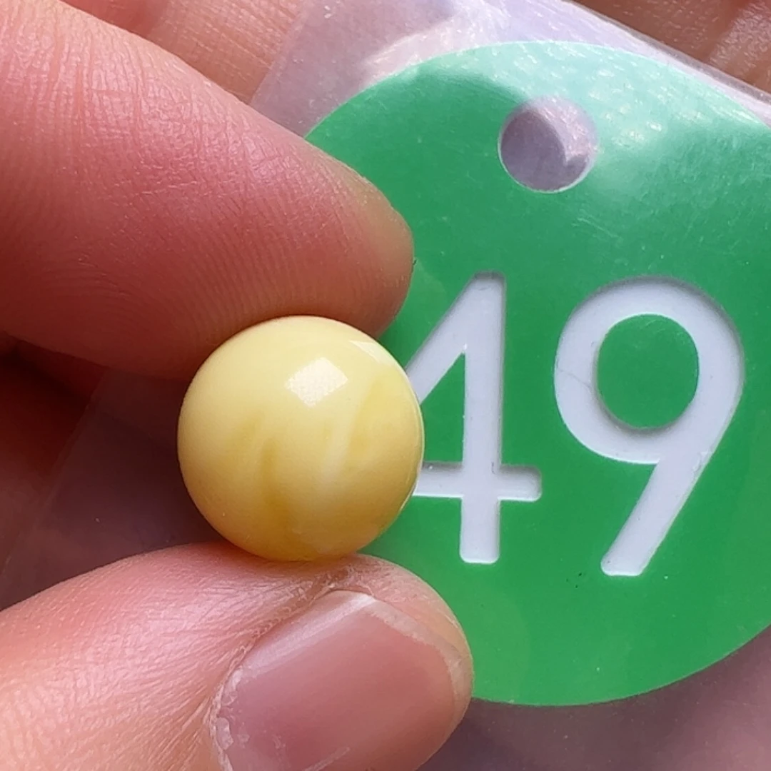 蜜蜡未镶嵌珠宝奇石11mm花粉