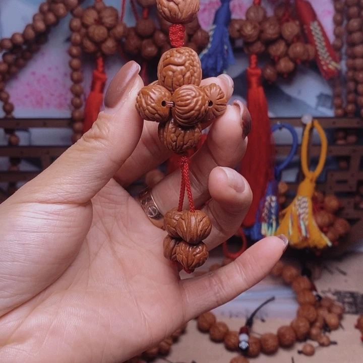 吊坠桃核龙纹桃枭