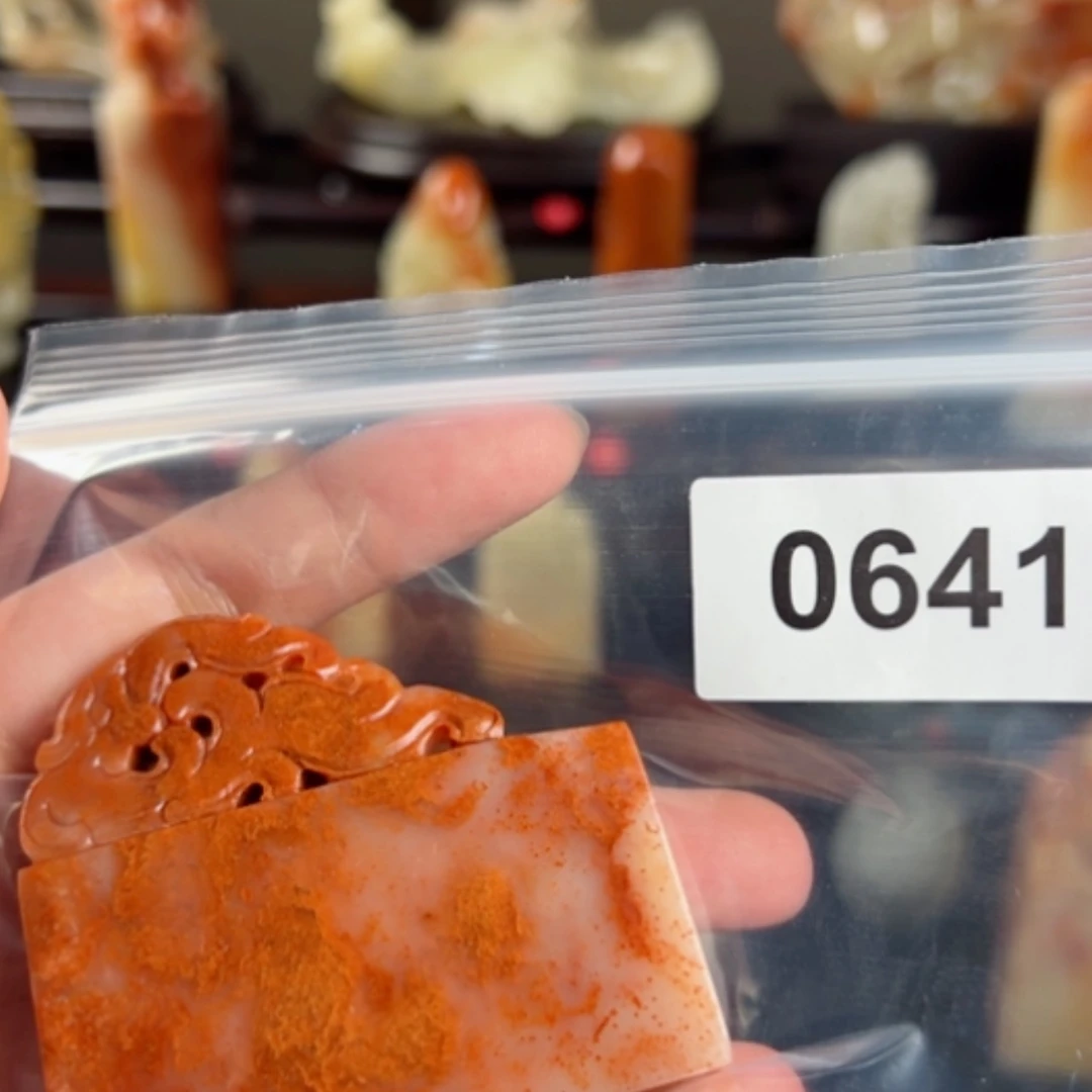 【闪购商品】寿山石印石环**洋寿山石
