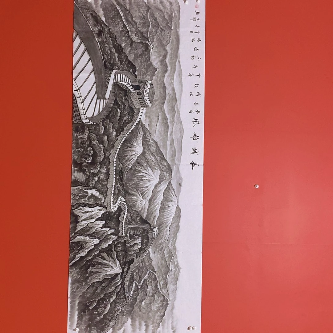 国画山水花鸟国画作品