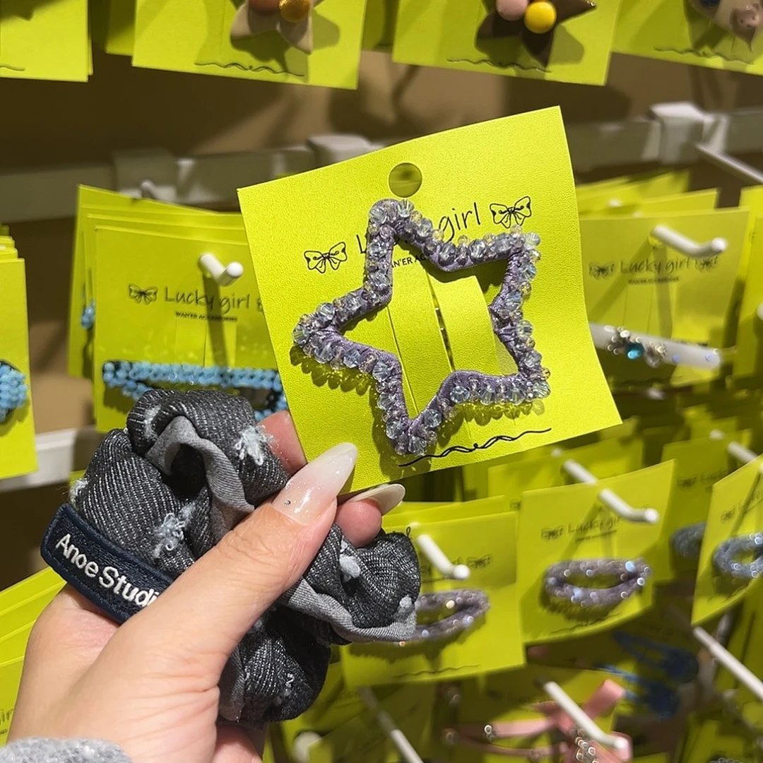 非金属布艺紫色五角星