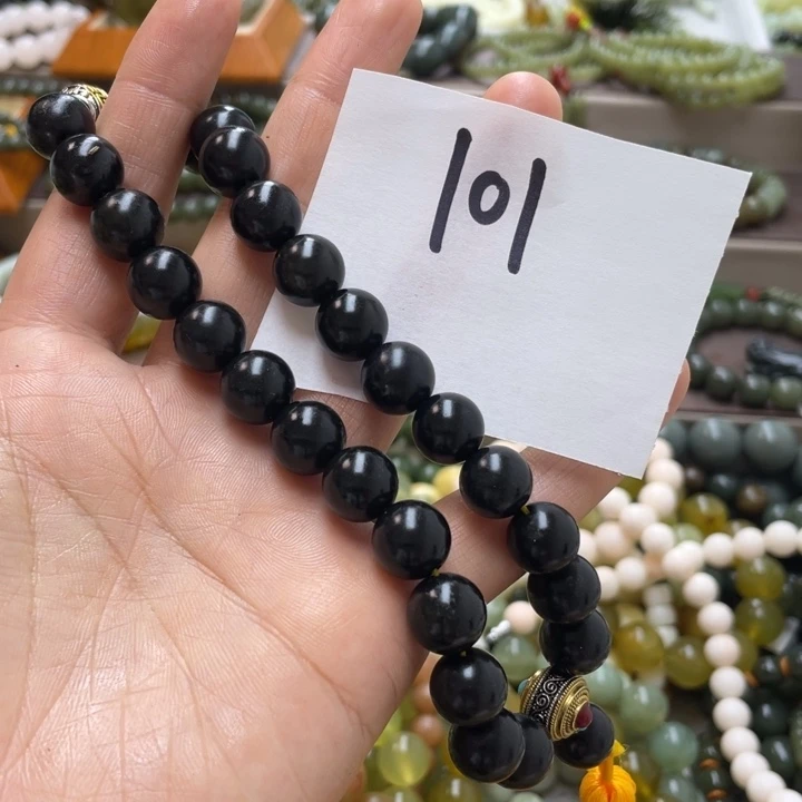 未镶嵌透闪石-蛇纹石玉手链