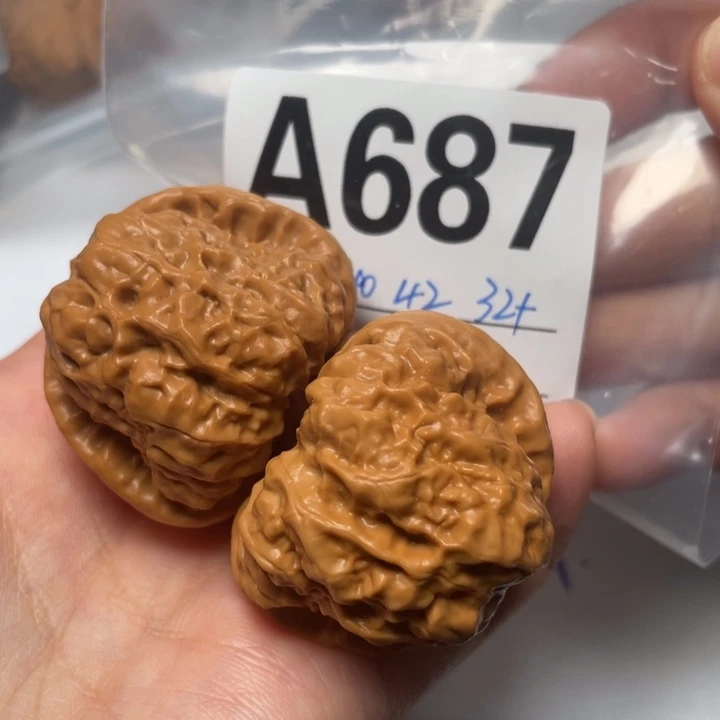 文玩核桃把件肌肉蛙40 42 32.5