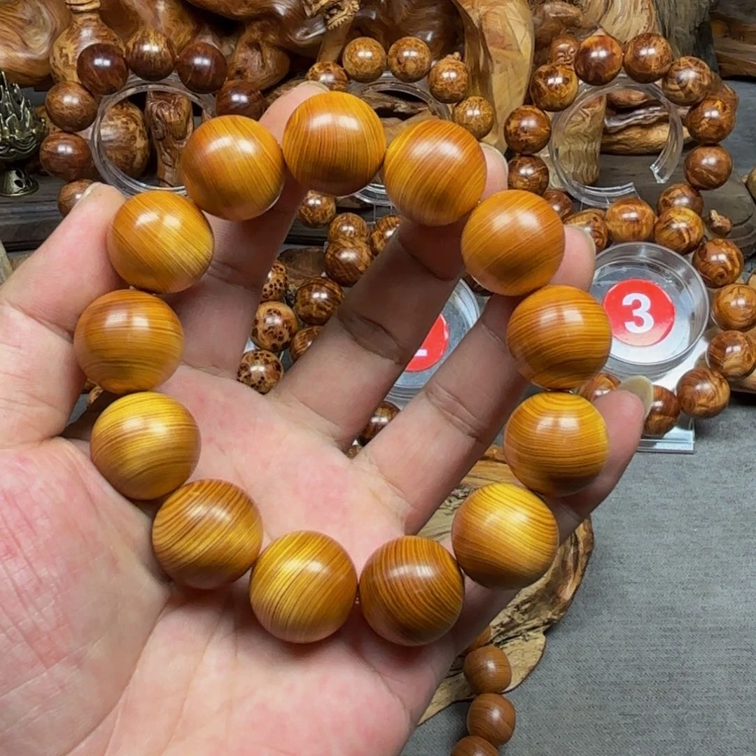 柏木（崖柏）太行崖柏陈化蚕丝纹红油香料1.8