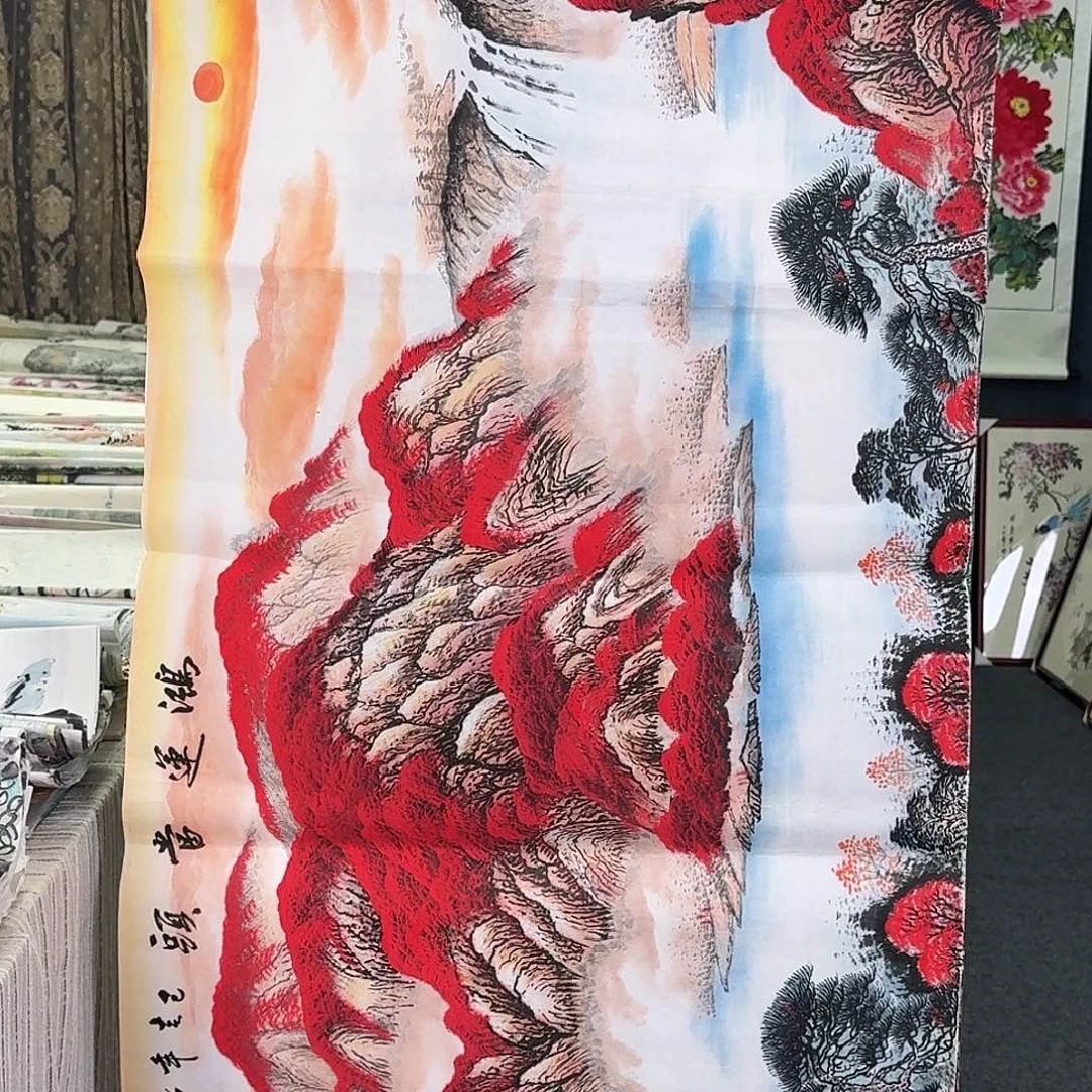 纯手绘的好看作品