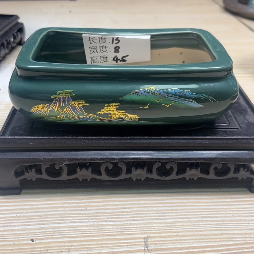 瓷片陶瓷花盆陶瓷艺术