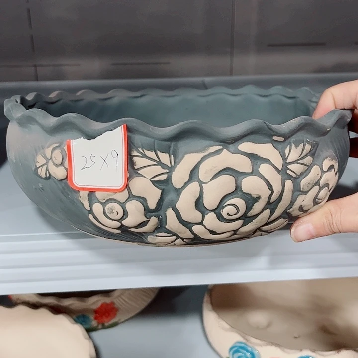 多肉陶瓷花盆满10元包邮