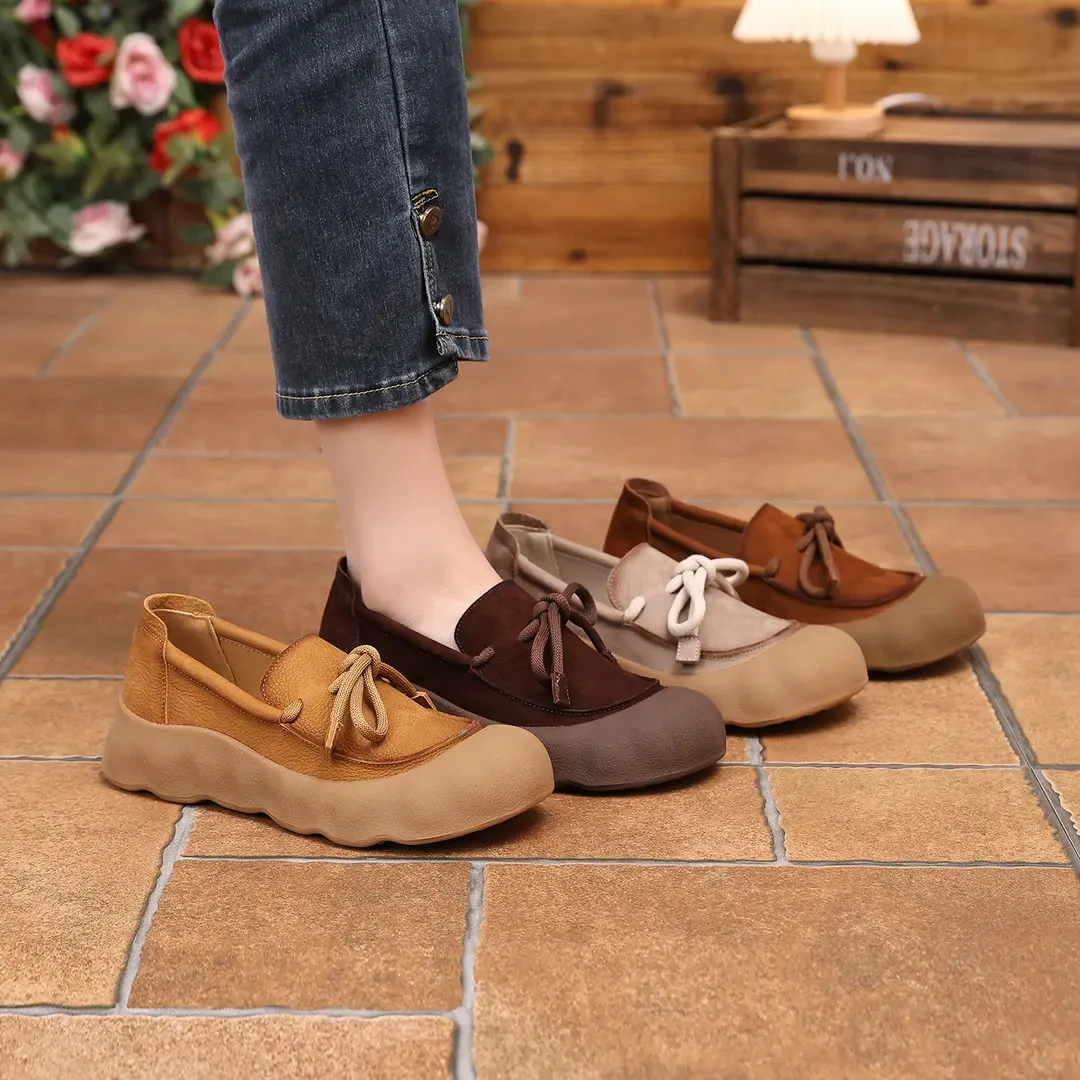 增高4CM2025夏季新款爆款透气复古风时尚百搭气质女鞋