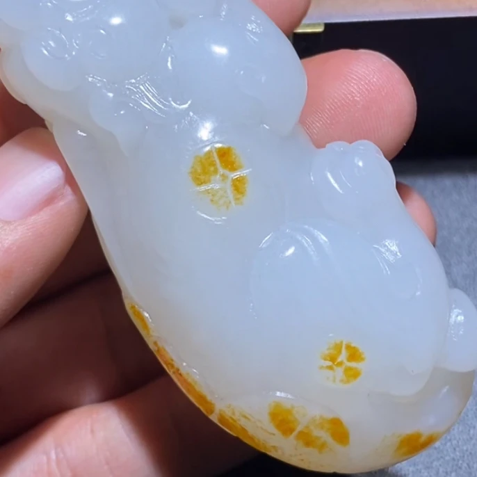 和田玉玉石挂件 d0104拍一发一