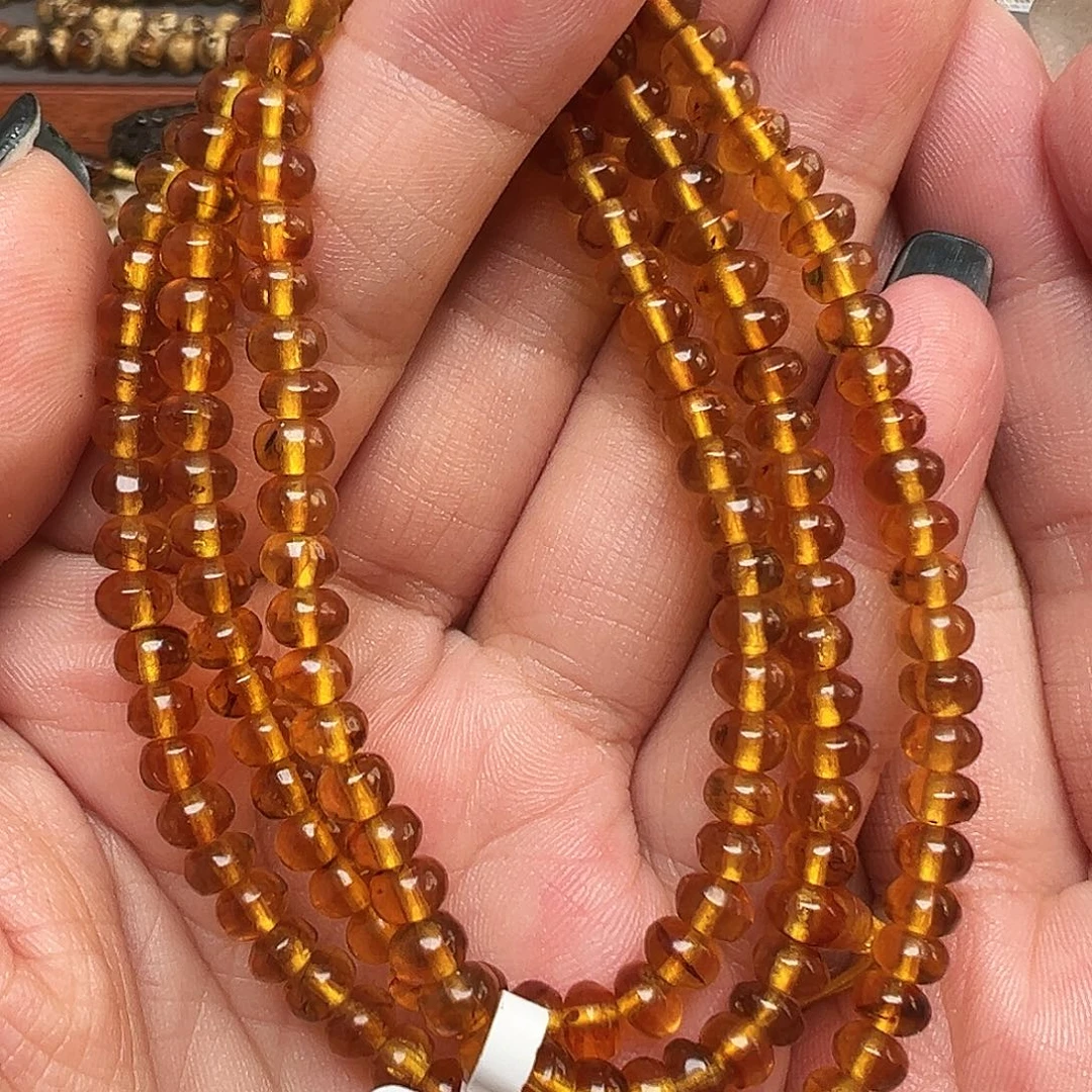 琥珀未镶嵌裸石抚顺琥珀20001五