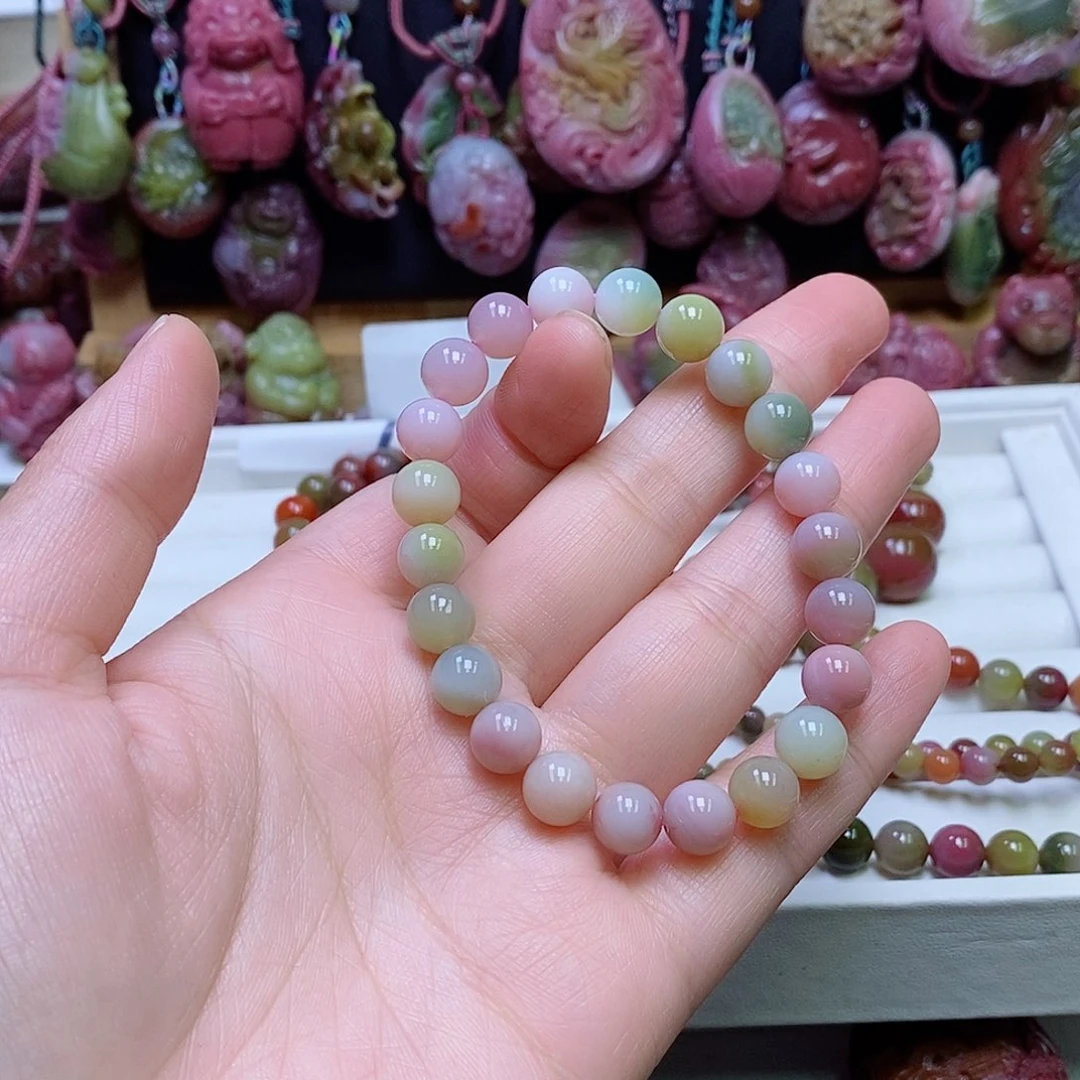 玛瑙/玉髓盐源玛瑙手链未镶嵌