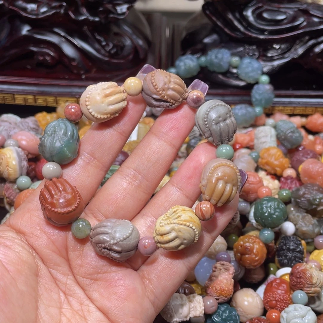 石英质玉手链未镶嵌