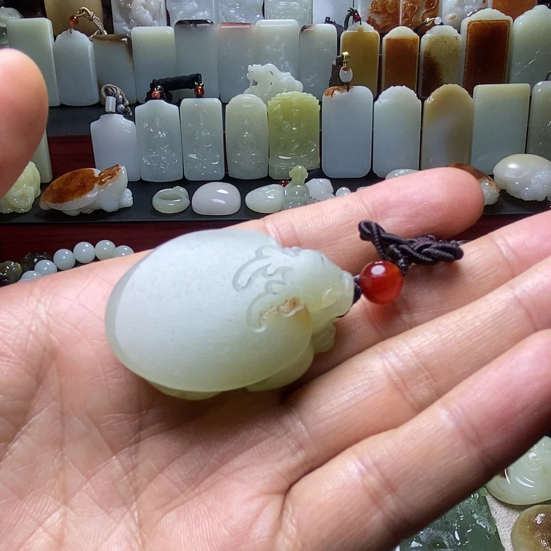 和田玉挂件未镶嵌