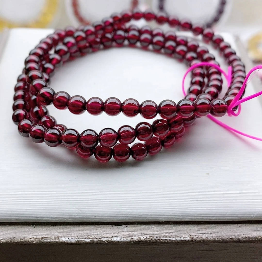 【闪购商品】石榴石手链未镶嵌5.0。 福利款