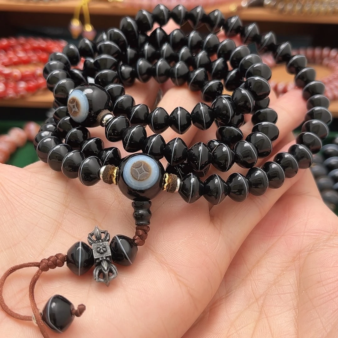 玛瑙/玉髓合金项链